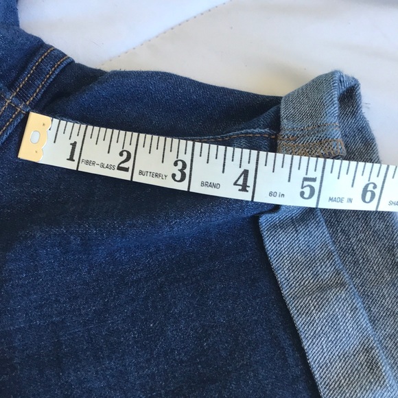 OLD NAVY | 16 |Mid-rise Fitted Stretch Denim Short - Picture 12 of 12